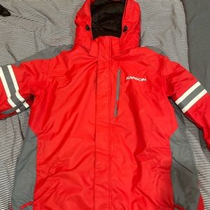 Karbon Red Cascade Men’s Ski Jacket - XL (Like New)